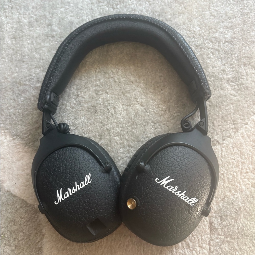 Marshall Monitor II Over-Ear Noise Cancelling Bluetooth Headphones - Black